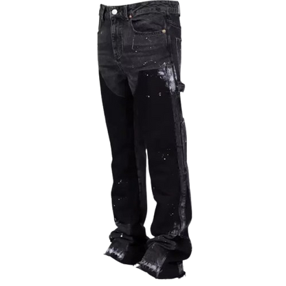 CR - Flared Carpenter Jeans Black