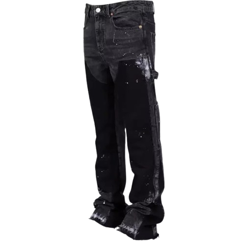 CR - Flared Carpenter Jeans Black